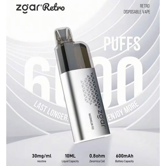 【一次性】正品zgar冰熊传奇6k 冰感十足顺滑到底 10ml 当天发货